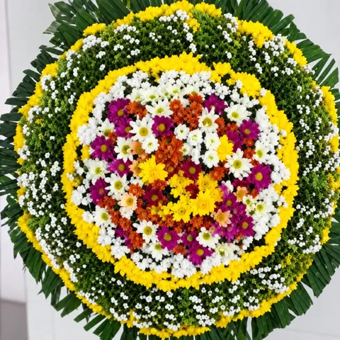 Coroa de flores Homenagem Legado, código FS-CF-14