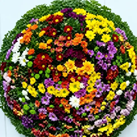 Coroa de flores Homenagem Recordação, código FS-CF-16